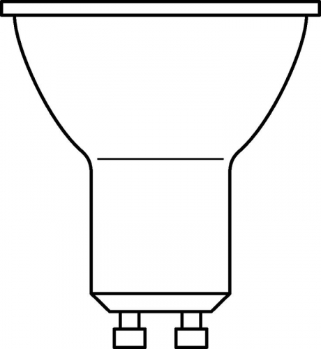 Лампа светодиодная LED Value LVPAR1635 5SW/840 230В GU10 2х5 RU (уп.5шт) OSRAM 4058075584808 фото 2