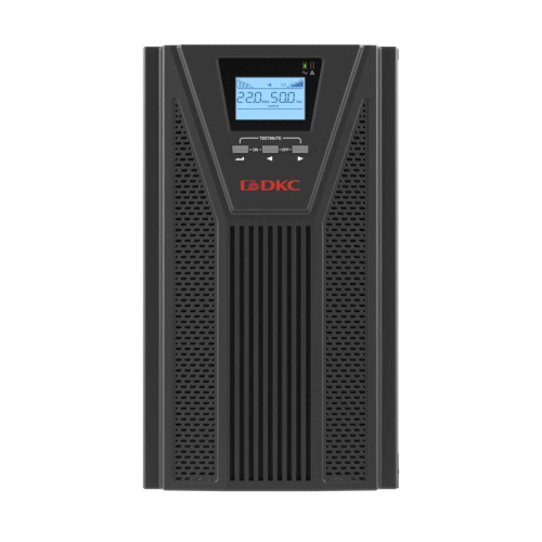 ИБП Онлайн для Small Tower 3000 ВА/2700Вт клеммы EPO USB RS-232 RJ45 8х7А.ч DKC SMALLT3A10H фото 3