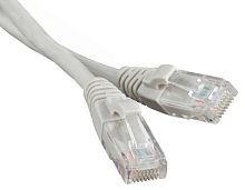 Патч-корд реверсивный кат.5E U/UTP LSZH PC-LPM-UTP-RJ45-REV-RJ45-C5e-10M-LSZH-GY 10м сер. Hyperline 230412