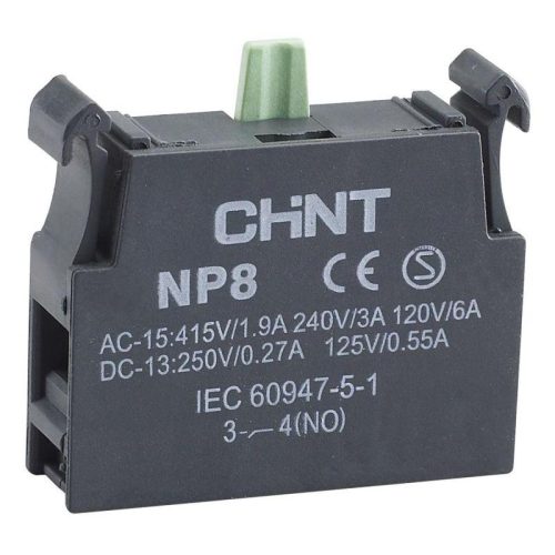 Блок контактный 1НО для NP8 (R) CHINT 669998 фото 2