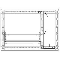 Комплект для созд. кабельного отсека для шкафов CQE 2000х400 DKC R5PFI2040