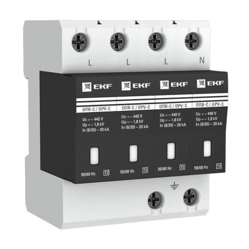 Ограничитель перенапряжения имп. ОПВ-C4 EKF opv-c4 фото 2