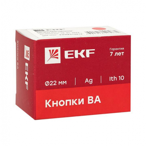 Кнопка BA42 красн. NC IP65 PROxima EKF xb2-ba42-65 фото 2