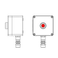 Пост управления взрывозащищенный из полиэстера CPE-P-03-(1xP1R(11))-1xKA2MHK(C)1Ex d e IIC Т5 Gb / Ex tb IIIC T95град.C Db IP66/КЗ DKC 2231.031.22.11I