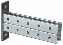 Консоль STRUT двойная 41х41 осн.500 сталь HDZ гор. оцинк. IEK CLM50D-CSD-41-41-05-HDZ