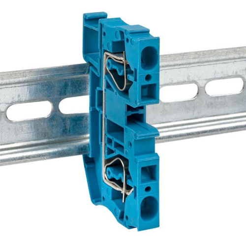 Колодка клеммная ST-4 41А пружинная син. EKF plc-jxb-st-4-blue фото 2