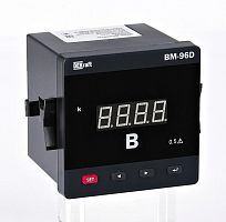 Вольтметр цифровой ВМ-72D 3ф вх. 600В вых. RS-485 72х72мм LED-дисплей DEKraft 50364DEK