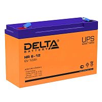 Аккумулятор UPS 6В 12А.ч Delta HR 6-12