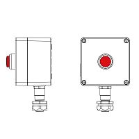 Пост управления взрывозащищенный из алюминия CPE-A-12-(1xLR(250))-1xKAEPM2MHK-20(C)1Ex d e IIC Т5 Gb / Ex tb IIIC T95град.C Db IP66 DKC 2201.121.22.120I