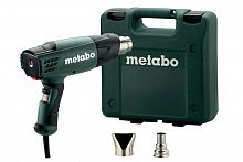 Фен HE 20-600 2000Вт эл-ка кейс 2 насадки Metabo 602060500