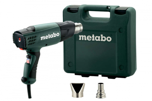 Фен HE 20-600 2000Вт эл-ка кейс 2 насадки Metabo 602060500