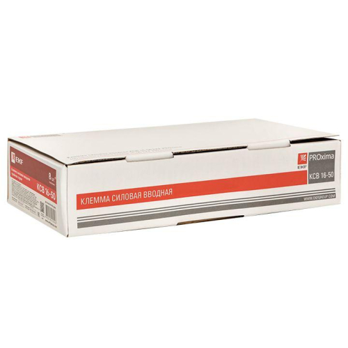 Клемма силовая вводная тройная КСВ 16-50кв.мм сер. PROxima EKF plc-kvs3-16-50-grey фото 6