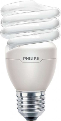 Лампа люминесцентная компакт. TornadoT2 8y 20Вт E27 спиральная 6500К CDL PHILIPS 929689848410