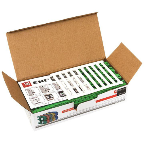 Колодка клеммная JXB-2.5/35 (25а) зел. EKF plc-jxb-2.5/35gn фото 4