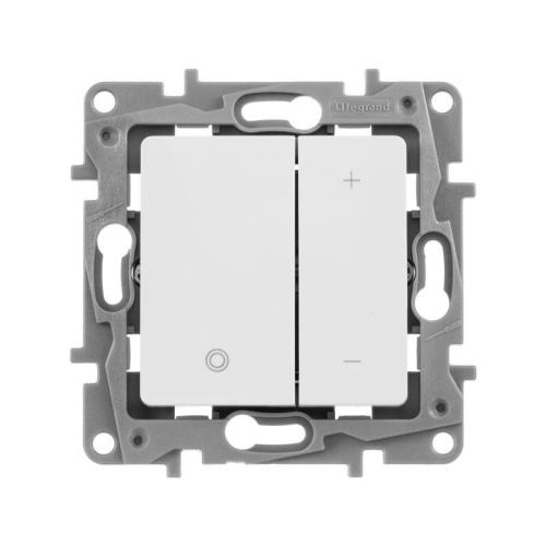 Механизм светорегулятора нажимного СП Etika 400Вт бел. Leg 672218 фото 6