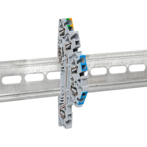 Колодка клеммная ST-2.5-NLPE 30A пружинная EKF plc-jxb-st-2.5-nlpe фото 5