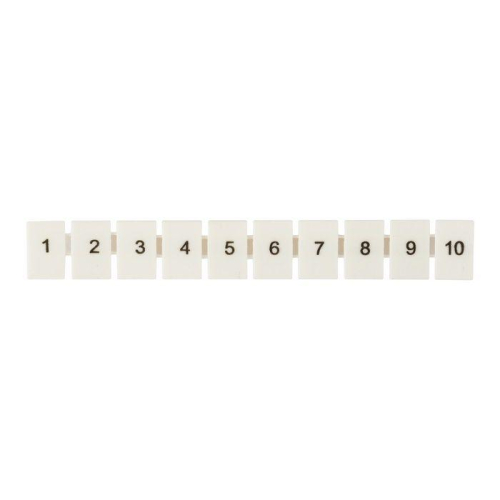 Маркеры для ST 1.5 с нумерацией 1-10 (уп.100шт) EKF zb-st-1.5-1-10