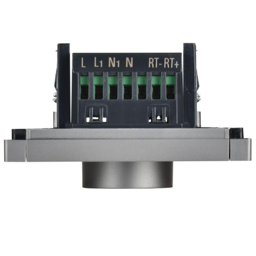 Термостат электронный FORTE&PIANO FP552 с индикацией сталь IEK FP-RT11-K46 фото 3
