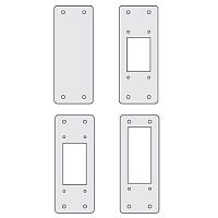 Комплект заглушек для пром. панелей переходник 24/16 DKC R5AD2416