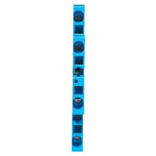 Колодка клеммная ST-2.5 26А пружинная двойн. син. EKF plc-jxb-st-2.5-4-2-blue фото 6
