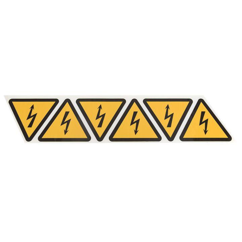 Знак "Молния" 100х100х100мм EKF an-1-01 фото 3