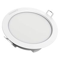 Светильник светодиодный Eco Class Downlight DL 840 WT 8Вт 4000К IP44 760лм ДВО даунлайт кругл. встраив. ультратонкий LEDVANCE 4058075644199