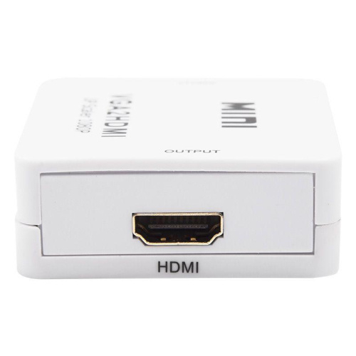Конвертер VGA + Стерео 3.5мм на HDMI пластик бел. Rexant 17-6930 фото 5