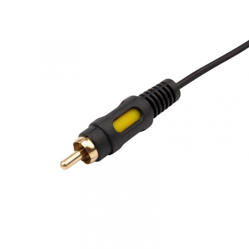 Шнур 3.5мм 4C Plug - 3RCA Plug 1.5м (GOLD) Rexant 17-4412 фото 5