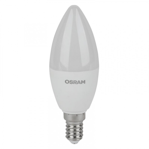 Лампа светодиодная LED Value LVCLB60 7SW/865 7Вт свеча матовая E14 230В 2х5 RU (уп.5шт) OSRAM 4058075577985 фото 2