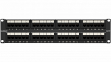 Патч-панель 19дюйм 2UCAT6 48 портов RJ45 неэкранированная DKC RN6PPU242