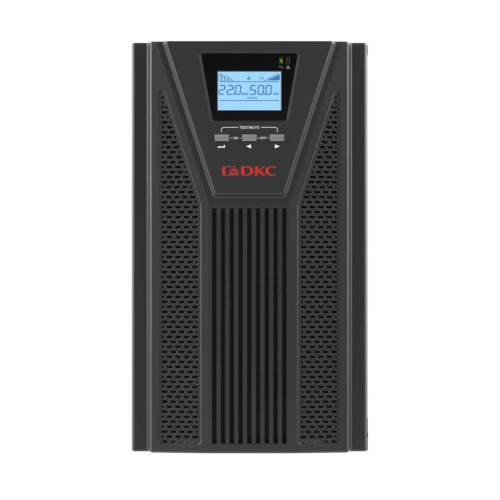 ИБП Онлайн для Small Tower 3000 ВА/2700Вт 1/1 4xSchuko EPO USB RS-232 RJ45 8х7А.ч DKC SMALLT3A10S фото 4