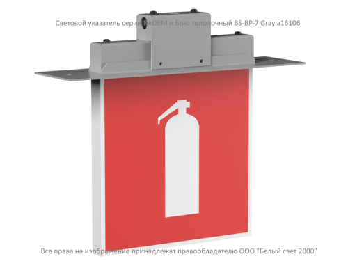 Указатель световой BS-RADEM-71-S1-INEXI2 Gray автономный Белый свет a15532 фото 5