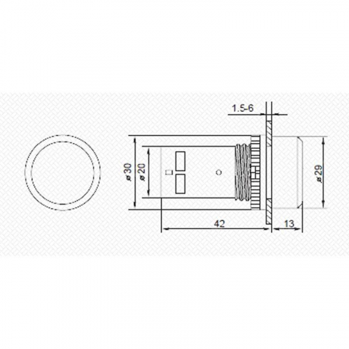 Кнопка EB22 возвратная желт. NO+NC 230 В Rexant 36-5532 фото 5