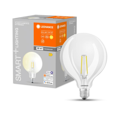 Лампа светодиодная SMART+ Filament Globe Dimmable 60 5.5Вт E27 LEDVANCE 4058075528291