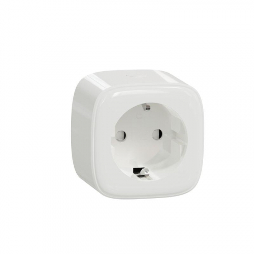 Розетка со штекером schuko (Smart Plug) WISER 16А ZigBee 3.0 бел. SchE CCT711119