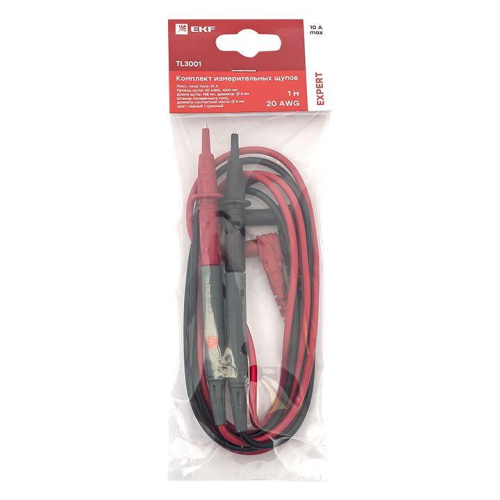 Комплект измерительных щупов TL3001 (1м) (20AWG) Expert EKF TL3001 фото 2