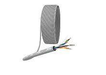 Кабель витая пара U/UTP кат.5E 4х2х25AWG CCA PVC SIMPLE (уп.305м) Эра Б0044435