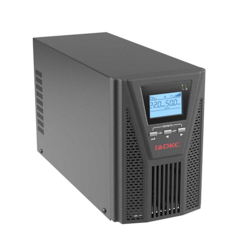 ИБП Онлайн для Small Tower 1000 ВА/900Вт 1/1 2xSchuko EPO USB RS-232 RJ45 3х7А.ч DKC SMALLT1A10S фото 3